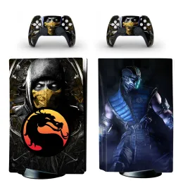 Joysticks Mortal Kombat PS5 Disc Skin Stake Protector Procal Pokrywa do kontrolera konsoli PS5 Dysk Naklejka winylowa