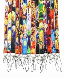 Japanische Anime Manga Dragon Schlüsselkette Lanyard für Frauen Männer Keys Hnadbags ID Kreditbank Kartenabdeckung Abzeichenhalter Keychain Accesso6634891
