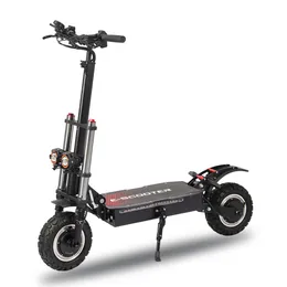 Os novos pneus de vácuo off-road da scooter elétrica X10 podem carregar 200 kg de freios de disco duplo acionado por motor duplo até 80-85 km/h de classe à prova d'água IPX5