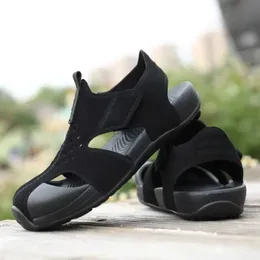 Sandals Children Functional Sandals Kids Fashion Airplane Shoes Summer New Baby Beach Shoes Boys and Girls Cool Barefoot Sandals 240419