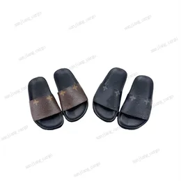 Brown velhas crianças chinelas chinelas de marinheiro para meninos meninas sandálias planas de verão Sunset confort Kids Sandália macia bebê sapatos de couro genuíno