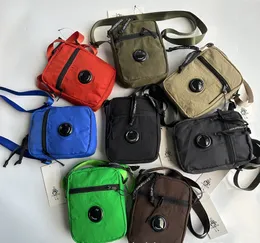 Erkekler tek omuz paketi küçük çok fonksiyonlu bir bardak çapraz gövde çantası, küçük kare çanta cp lens tote çanta göğüs paketleri bel çantaları unisex sling paketleme