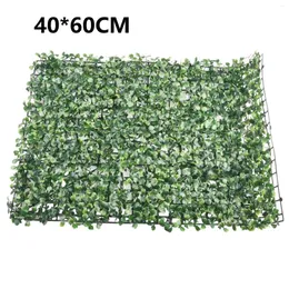 Flores decorativas 1pc simulado gramado artificial gramado de grama falsa decoração decoração de jardim de jardim pátio de futebol de futebol 40x60cm