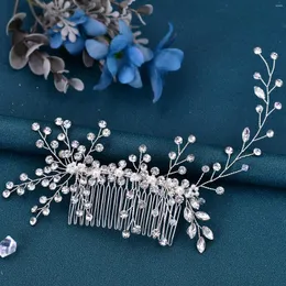 Başlıklar HP15 Düğün Saç Aksesuarları ile Com Gelin Tiara El Yapımı Rhinestone Sewear Gelin Başlık Mücevherleri Kadın Hediye