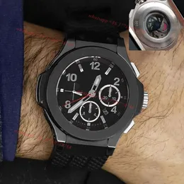 HB Original Big Bangs Tantalum Watch Chronograph Automatic Movemation Watchs High Caffice Designer Mens Luxury Watch Montre Dhgate New 301.ai.460.rx