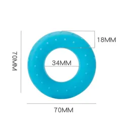 2024シリコン調整可能なハンドグリップ20-60lbグリッピングリングフィンガー前腕トレーナーじゅうたんエキスパンダーマッスルトレーニングエクササイズジムフィットネス