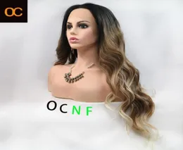 2021 OC Hair Top Qualtty OC218 Personalizzazione personalizzata Fibra chimica Wig Europa e America Cappuccio di pizzo Front femmina Long Straigh9271091