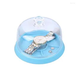 Watch Boxes Parts Watchmakers Moistureproof Holder Tray Storage Box Protector Movement Dust Cover