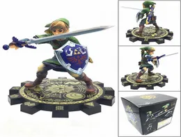 Ação Zelda Figura Link Sword Anime Toys Modelo Doll Doll Zelda Figura