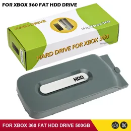 エンクロージャーNew 500GB HDD Harddisk 500GBハードドライブディスクXbox 360ファットゲームコンソールXbox 360 FAT JUEGOS CONSOLA DROPSHIPPE