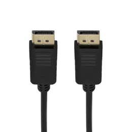 2024 1,8m 3m DisplayPort Cable DP para DP Cable masculino para masculino a adaptador Interface DisplayPort Cabo para monitores de jogos