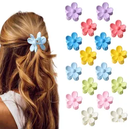 Hårstift 3,5 cm Mini Beautif Girls Söta Colorf Clips Flower Small Claw Candy Color Kids Sweet Hairpin Clip Fashion Accessories Drop de Otehn