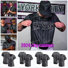 4 Francisco Alvarez 2024 Mets City Connect Jersey Pete Alonso Francisco Lindor Jeff Mcneil Joey Wendle Starling Marte Nimmo Brooks Raley Jorge Lopez Edwin Diaz