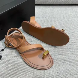 Dimanyu Womens Beach Sandals 풀오버 슬롯 형 스트랩 여성 플랫 로마 클립토 캐주얼 240412