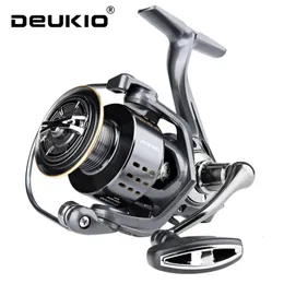 Deukio Spinning Fishing Reel 2000-7000 серии Ultralight Max Drag 15 кг серфинг-катушка с джиг-катутами с соленой водой 240415