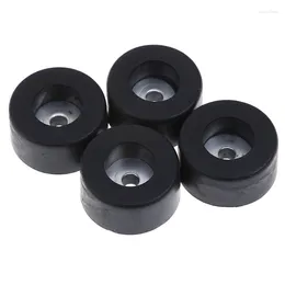 Yastık 4pcs hoparlör şok geçirmez ayaklar ped kauçuk damper tabanı 38mm x 19mm