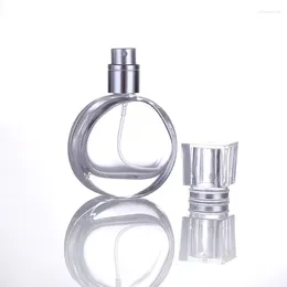 Bottiglie di stoccaggio logo personalizzato Riempitura vuota da 25 ml di profumi per profumi spray per imballaggio cosmetico