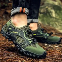 Outdoorowe przeciwpoślizgowe buty dla mężczyzn buty do turystyki turystyczne trampki do joggingu Szybkie zapatos na zewnątrz Hombre Invierno 240415