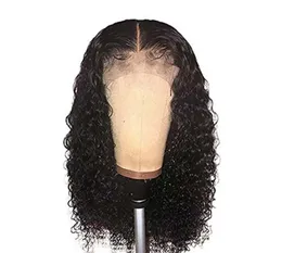 13x6 Deep Parte 130 Densidade Cabelo humano Real Pré -arranhado Deep Curly Lace Front Wig com cabelos branqueados de cabelos náuticos3999641