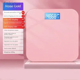 Skale masy ciała 1 -częściowa skala łazienki dla masy ciała wysoce dokładna cyfrowa maszyna do ważenia Pink 240419