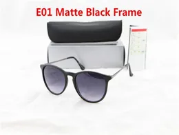 5pcs Hochwertige Mode -Sonnenbrille für Männer Frauen Brillen Sonnenbrillen Schwarz Matt Gradient UV400 Linsen Box und Cases5487265