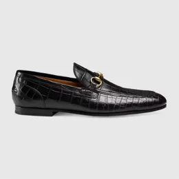 Luxus Design Schuhe Männer Schuhe flache Business Schuhe Loafer Oxfords Schwarzes Kalbskinleder hochwertiger Pop -Mens -Leder klassisches Ladungsstudium aus Büroschuhen hochwertig