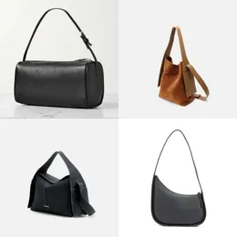 New designer bag park handbag, womens leather shoulder bag bucket bag Slouchy Banana half month pen holder bag 2024