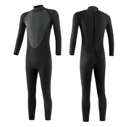 Våtdräkter m/2mm neopren dykning surfing kostymer snorkling kajakning spearfishing freediving simning full kropp termisk håll varm 240416