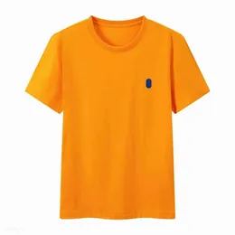 Polos Shirt Poloralph T -Shirt Marke Herren Sommerpaar mehrfarbiger Markenzeichen Stickbuchstaben Losen runder Nacken 162 Wasserpolo T -Shirt