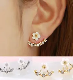 Brincos de Crystal Stud Boucle D039oreille Brincos de Flores de Moda para Mulheres Jóias 4070057