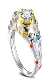 Anelli Zelda Sheikah Slate Hylian Shield Breath Of The Wild Sterling 925 Engagement Ring1744865