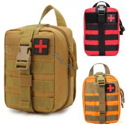 Pacote as malas militares EDC Molle Bags Army Airsoft Primeiros Kits de Aids de Emergência Bolsa Médica Pesca de Campo de Camping Survival Bag