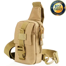 Packs Tactical Chest Bag Military Umhängetasche Outdoor Crossbody Taschen Klettern Sie Sport Camping Wanderwegstasche