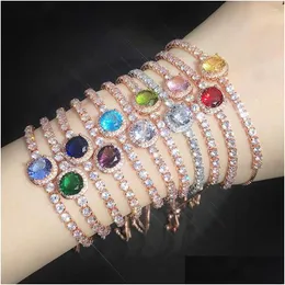 Bransoletki uroku Regulowane ślub wykwintne kolorowe kryształ dla kobiet luksusowa cyrkonia łańcuch ręki momor dziewcząt zaręczyny biżuteria dhfoy