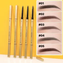 Enhancers Wodoodporny ołówek do brwi 5 kolorów Mały złoty baton Pen do brwi dla kobiet kosmetyczny ołówek do brwi narzędzie