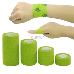 Erste-Hilfe-Versorgung 1PCS wasserdichte medizinische Therapie Selbstkleber Verband Muskelband Fingergelenke Wrap Erste-Hilfe-Kit Pet Elastic Bandage 2,5-10 cm D240419