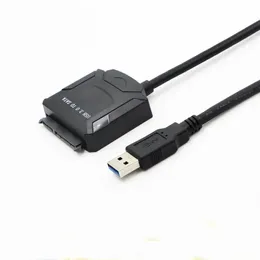 새로운 2024 핫 판매 USB 드라이브 케이블 SATA22PIN 하드 디스크 어댑터 케이블 USB3.0 to SATA 데이터 케이블 Adaptersata22Pin 어댑터 Cablesata22Pin