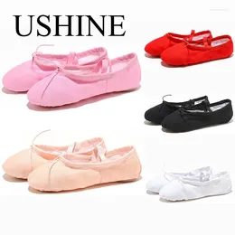 Танцевальная обувь Ushine Girls Ballet Shoe Shoe Slippers Profession