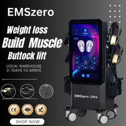 Emszero 6500W Emslim Neo Slimming Fat Borttagning Konturering Nova Muskelstimulering EMS Body Sculpt Machine för Salom