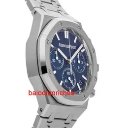 Audemar Pigue 남자 시계 자동 시계 Audemar Pigue Royal Oak Auto Acier 41mm Homme Montre 날짜 26240st.oo.1320st.05 fnfe