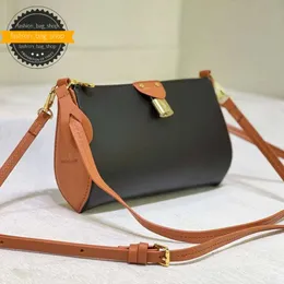 Designer axelväska kvinnor lyx varumärke bruna blommor crossbody purse mode guld lås tote midje väska stor kapacitet shopping totes rese totes -14