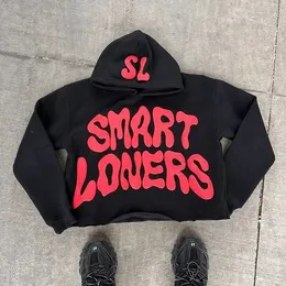 Suitroom(スーツルーム)★ LOVE レタリング HOOD T Harajuku Gothic Hip Hop Graphic Print Smart Loners 99 Based