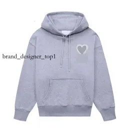 Mode lyx ammi hoodies coat hoodie kärlek broderi 3d mönster bokstav tryckt lös typ långärmad rödrosa sweatshirt kvinnors hoodies sweethearts hoodyd 9682