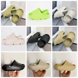 Slippers 2024 جديد مصمم جديد زلق طفل الأطفال حديثي الولادة راتنج راتنج زلق غلاف زلق الدخان الرماد الصغار والفتيات الأطفال