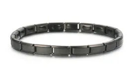 Herrkvinnor Germanium Stone Titanium Health Relief Expanderbar magnetisk armband Link Chain4419353