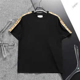 Summer Designer Mens T Shirts Italy Splice Screw Cotton Patchwork T Shirt Luxury Classic Geometry T-Shirt Unsex Cotton Tee Xxxl