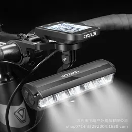 Fahrradlichter 6000LM Fahrrad-Frontlicht Fahrradlampe 8000 mAh Aluminiumlegierung Wasserdichte Taschenlampe USB-Ladung Berg MTB Fahrradzubehör 230606