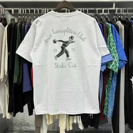 Erkek Tişörtler Kurbağa Drift T Shirt Lüks Marka 1 1 Street Giyim Moda Grafikleri Baskı Sıradan Giyim Gevşek Büyük Boyutlar Erkekler İçin Tees Unisex J240419