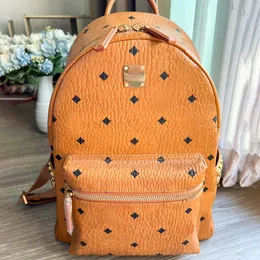 مصمم فاخر MC Backpack Bag Womens Mens Schoolbag Fashion Fashot Packs Backs Sport Sports Outdoor Bag 3Sizes Leather Bookbag Top Handle Bag Travel Bage