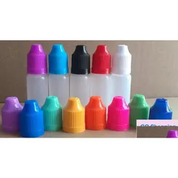 Packing Bottles Wholesale Fast Soft Style Needle Bottle 5/10/15/20/30/50 Ml Plastic Dropper Child Proof Caps Drop Delivery Office Scho Dhq50